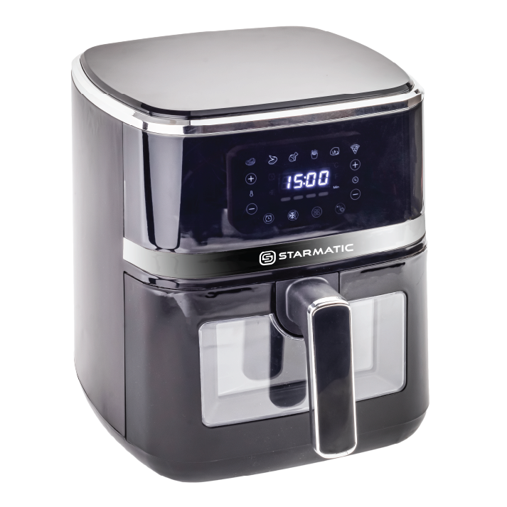 قلاية هوائية 5 لتر باب شفاف